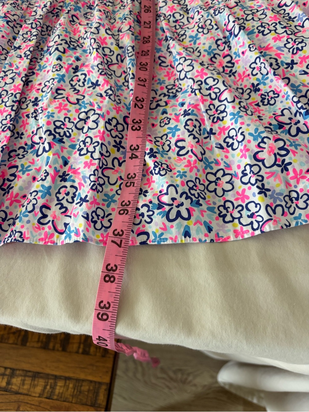 Lilly Pulitzer Novella -floral Tiered Sundress - Picture 6 of 8